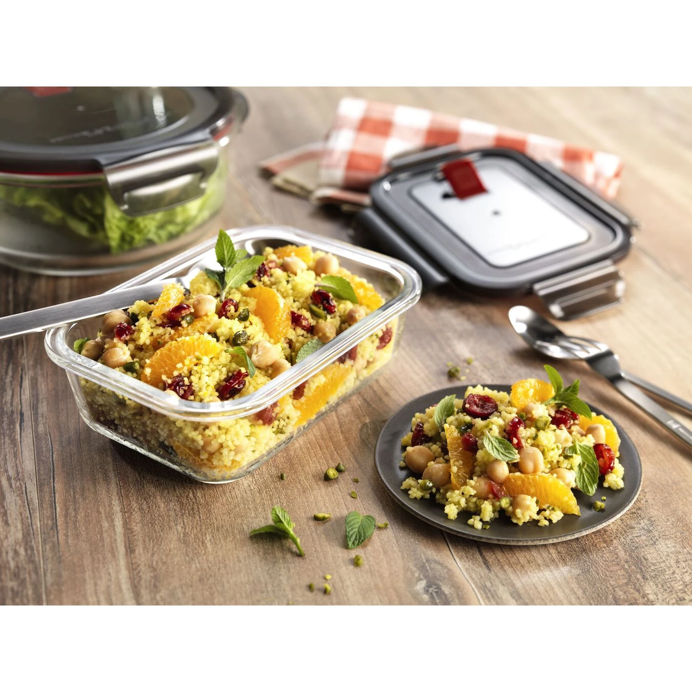 Zwilling Glasdose Rechteckig 1,4 L, Borosilikatglas 2 Zwilling Glasdose Rechteckig 1,4 L, Borosilikatglas – Bild 2