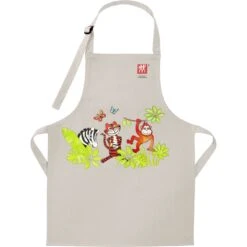 Zwilling Kinderschürze 60 Cm X 45 Cm, Grau -Zwilling 13304 000 0 5