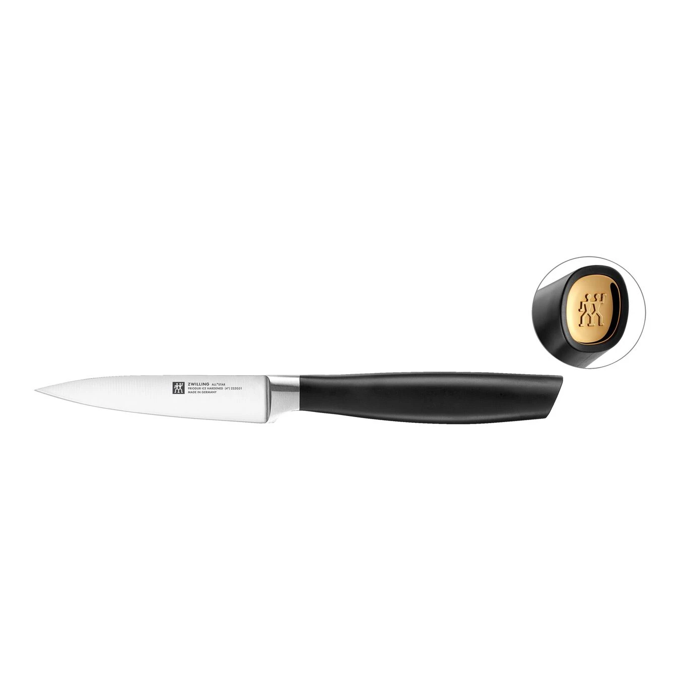 Zwilling Spick & Garniermesser 10 Cm, Golden 1 Zwilling Spick & Garniermesser 10 Cm, Golden