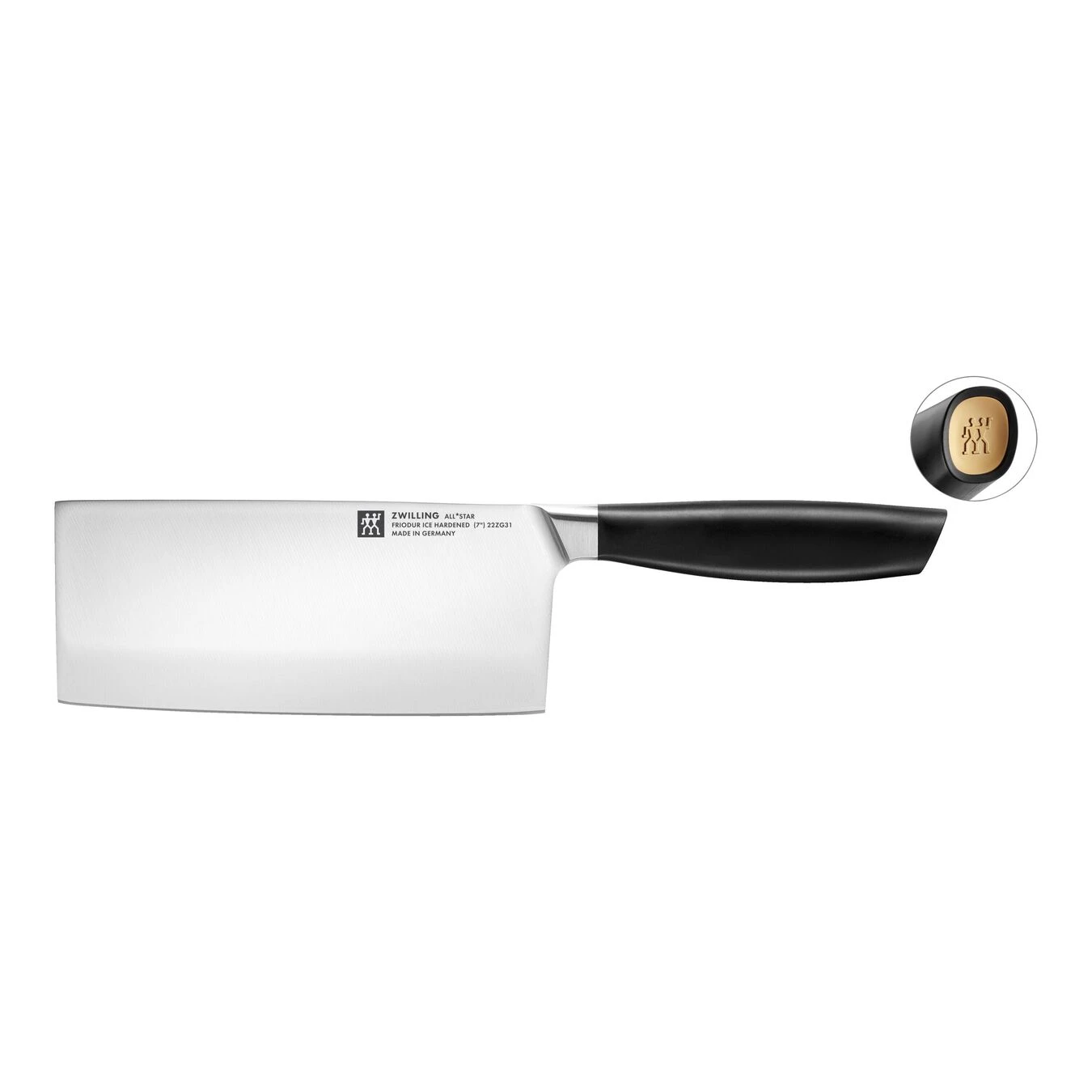 Zwilling Chin. Kochmesser 18 Cm, Gold Matt 2 Zwilling Chin. Kochmesser 18 Cm, Gold Matt – Bild 2