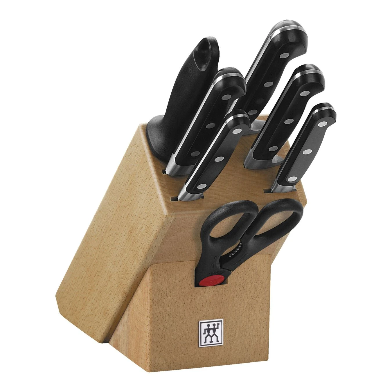 Zwilling Messerblockset 8-tlg, Natur 1 Zwilling Messerblockset 8-tlg, Natur