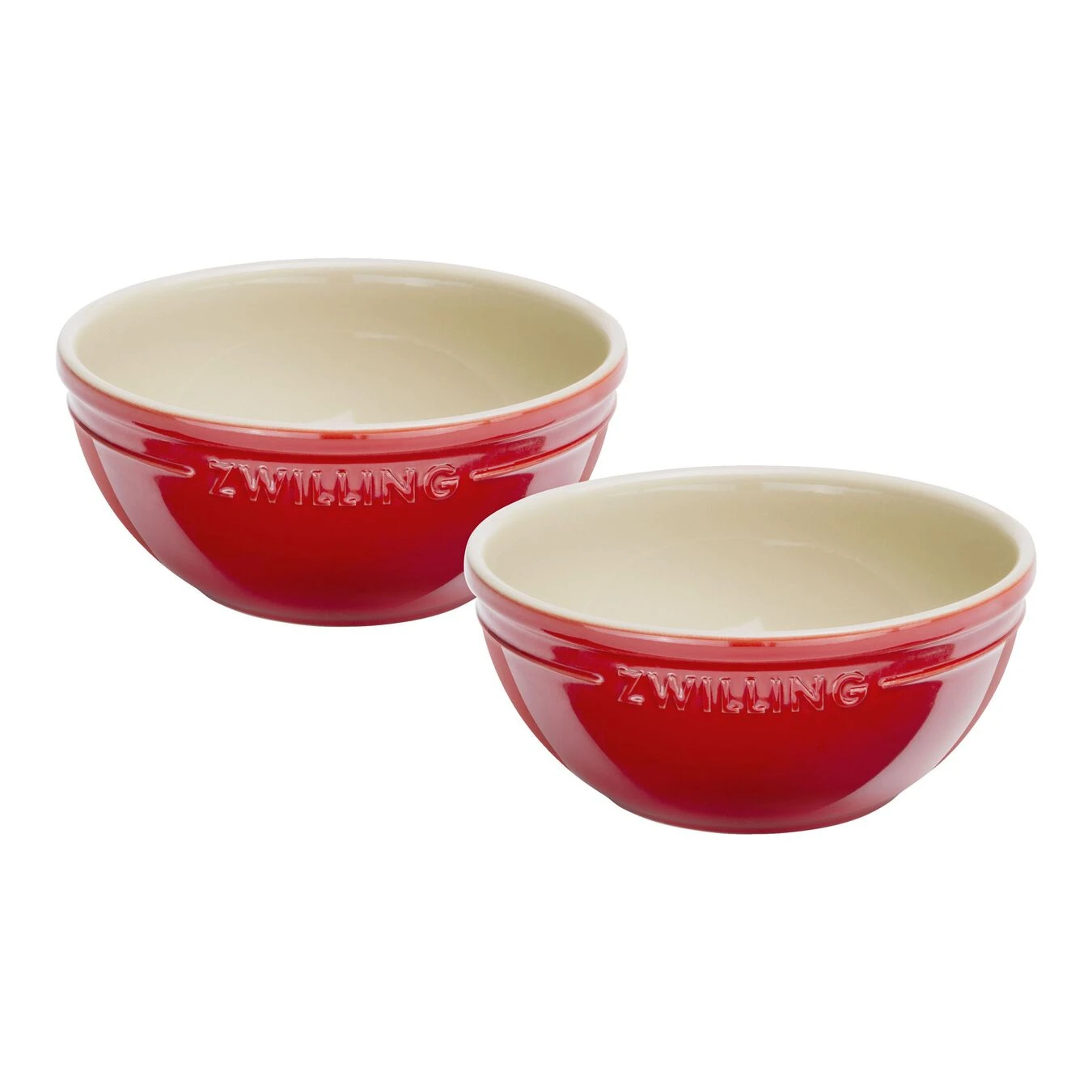 Zwilling Schüssel 14 Cm, Keramik, Kirsch-Rot 1 Zwilling Schüssel 14 Cm, Keramik, Kirsch-Rot