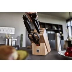 Zwilling Messerblockset 8-tlg, Natur -Zwilling 424415690