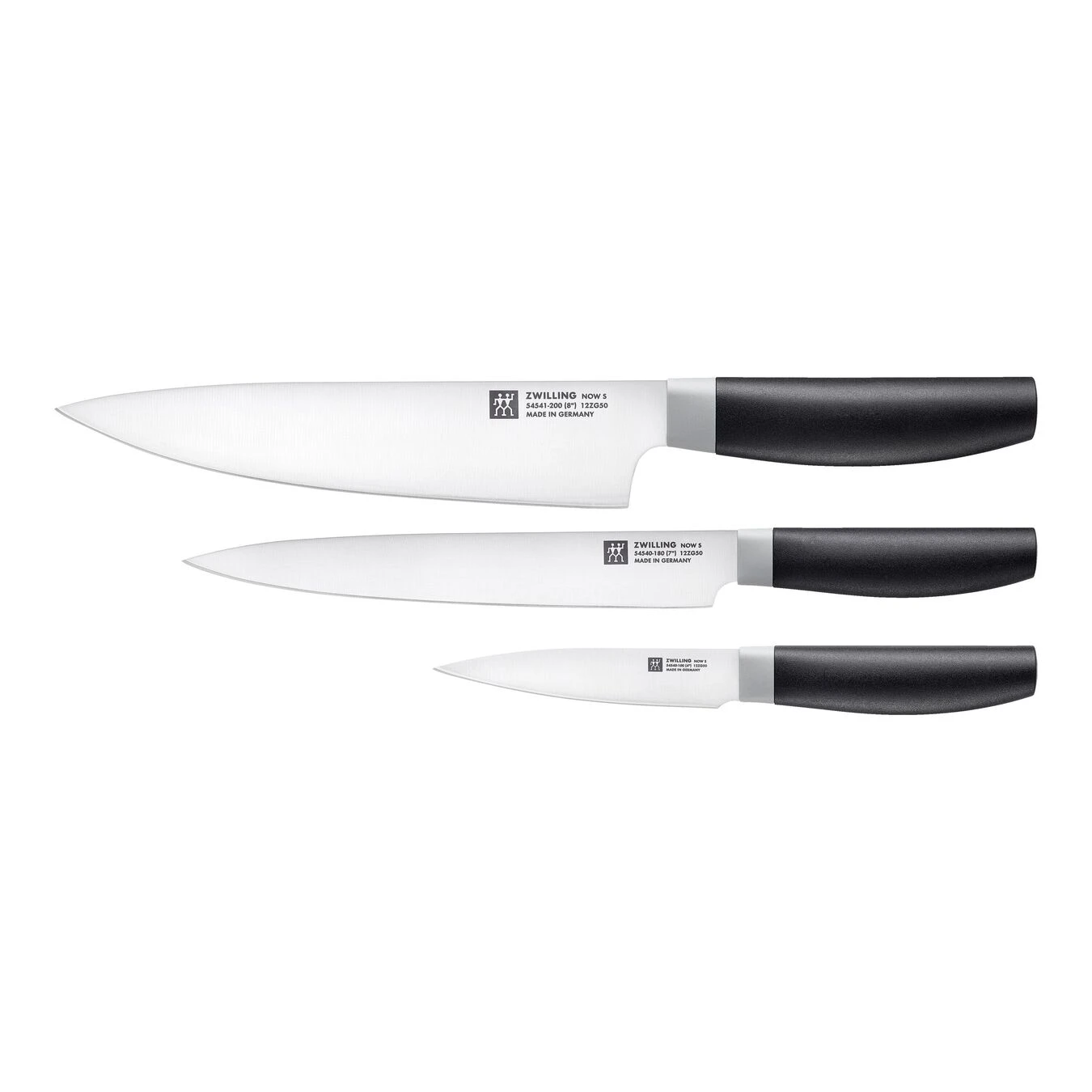 Zwilling Messerset 3-tlg, Schwarz 1 Zwilling Messerset 3-tlg, Schwarz