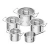 Zwilling Kochtopfset 5-tlg, 18/10 Edelstahl